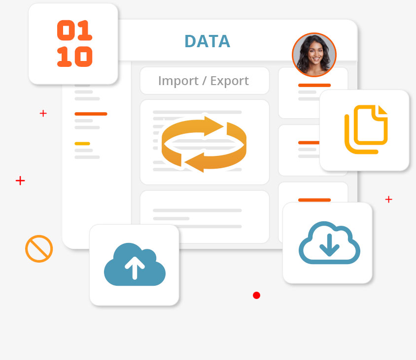 Seamless Data Import and Export