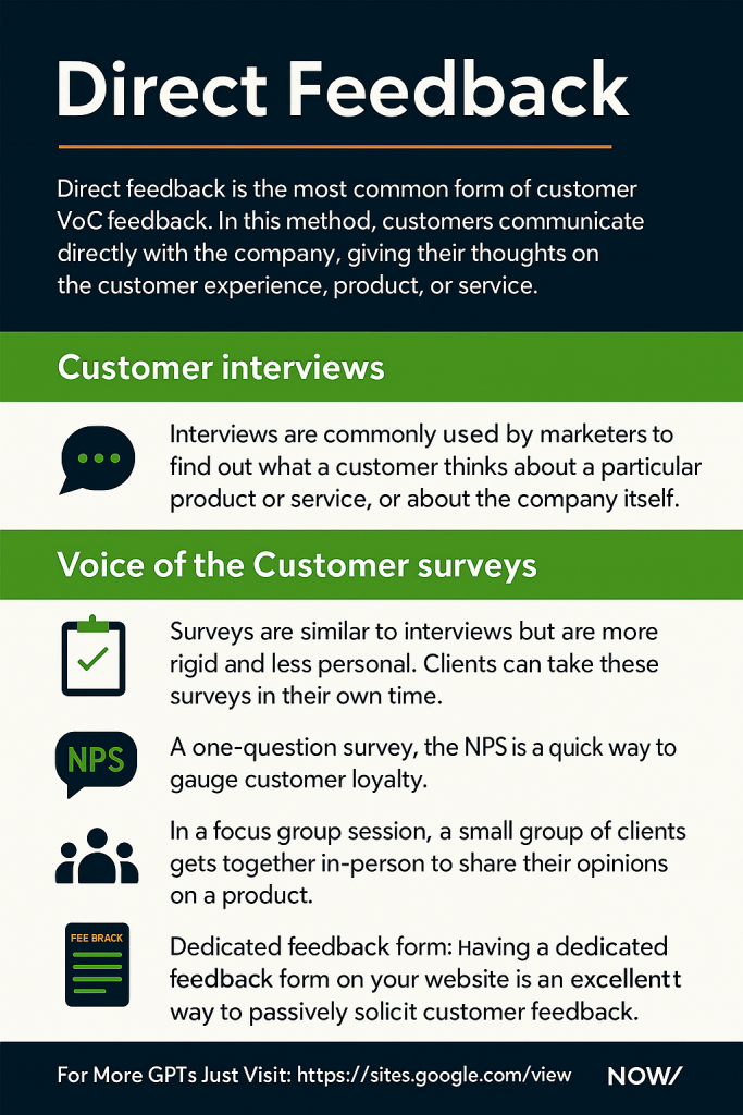 Direct Feedback
