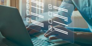 questionnaire with checkboxes, filling survey form online, answer questions of test