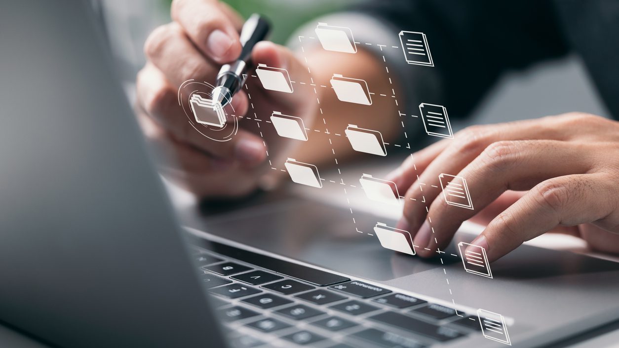 To successfully handle files, IT personnel uses a Document Management System (DMS), an online documentation database, and process automation, as well as other corporate business technologies.
