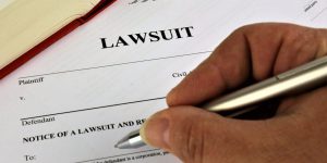 An concept Image of a lawsuit