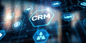 Customer relationship management CRM automation system software.