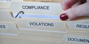 Compliance in the workplace concept