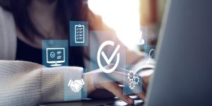 Certification concept Compliance with laws and standards