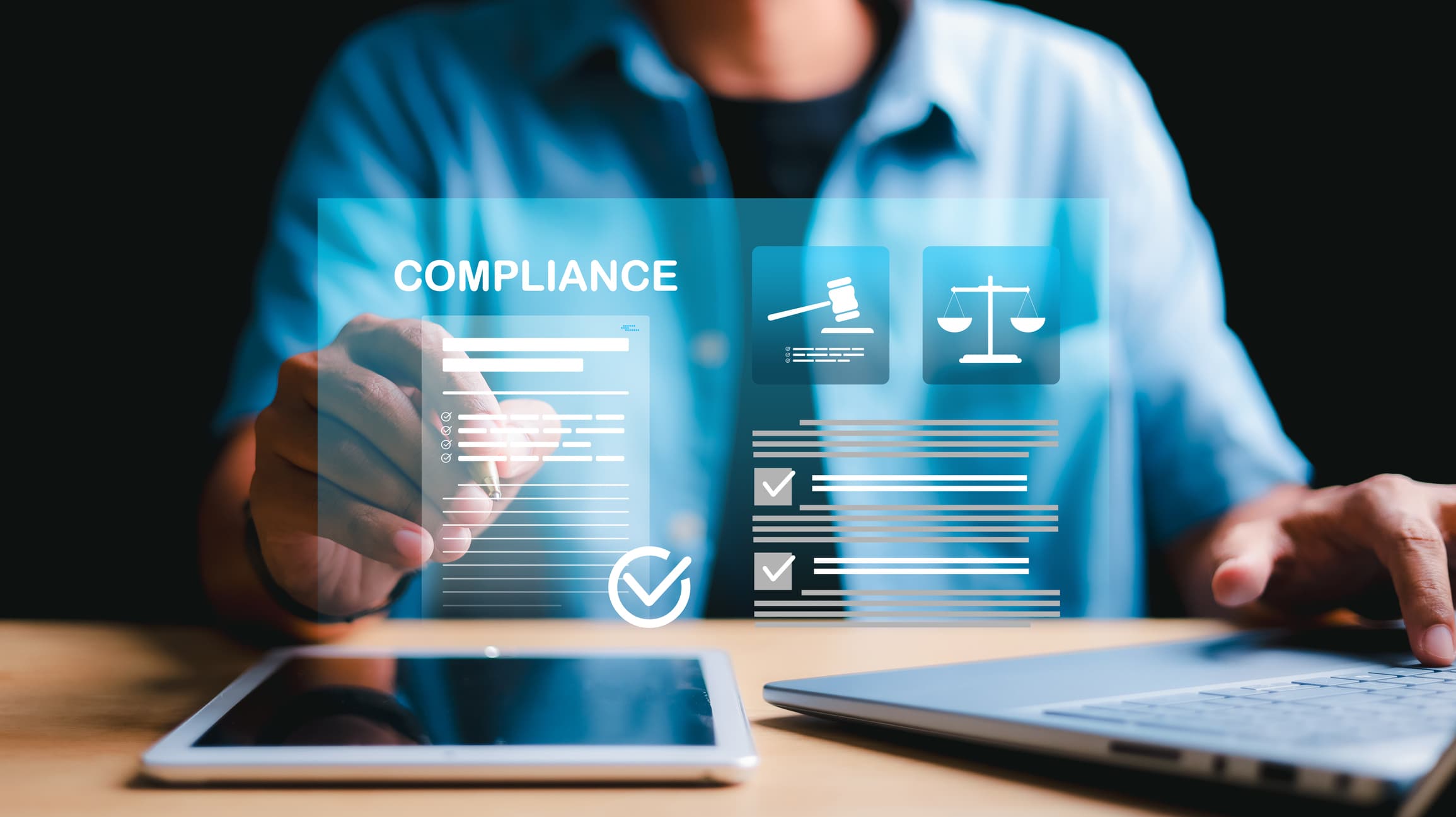Compliance in business concept